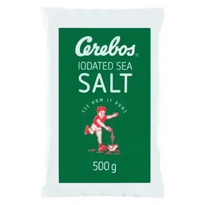 Cerebos Iodated Sea Salt 500g Pack