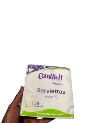 Coralsoft Serviettes 50s