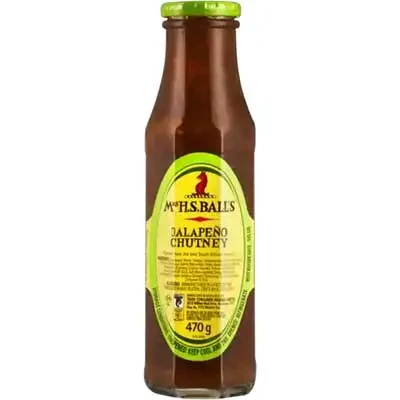 Mrs Balls Jalapeno Chutney 470g