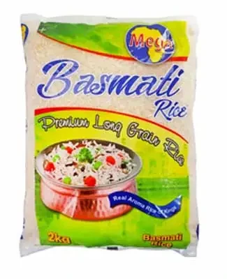 Mega Basmati Long Grain Rice 2kg