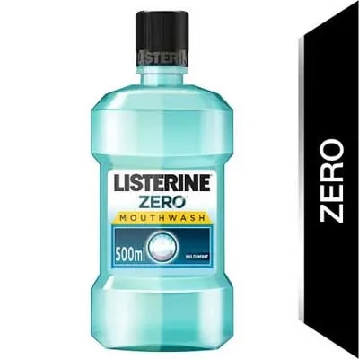 Listerine Mouthwash Zero 500ml