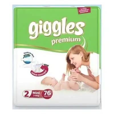 Giggles Prem Std Mini Diapers