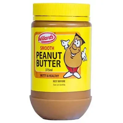 Willards Smooth Peanut Butter 375ml