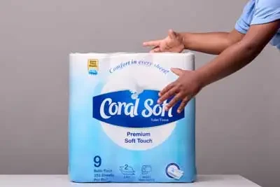Coral Soft Premium 9 Rolls 2ply