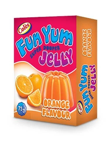 Coles Orange Jelly 75g