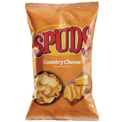 Spuds Country Cheese 30g