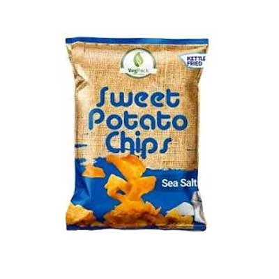 Vegpack Sweet Potato Chips Sea Salt