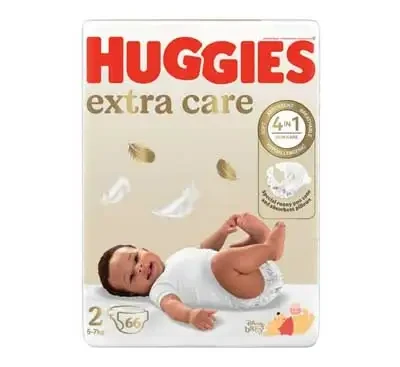 Huggies Extra Care Size 2 66s