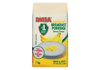Iwisa Instant Banana Porridge 1kg