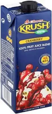 Clover Krush Mix Cranberry 1l