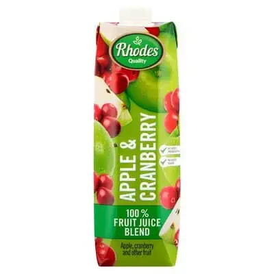 Rhodes Apple Cranberry 1l