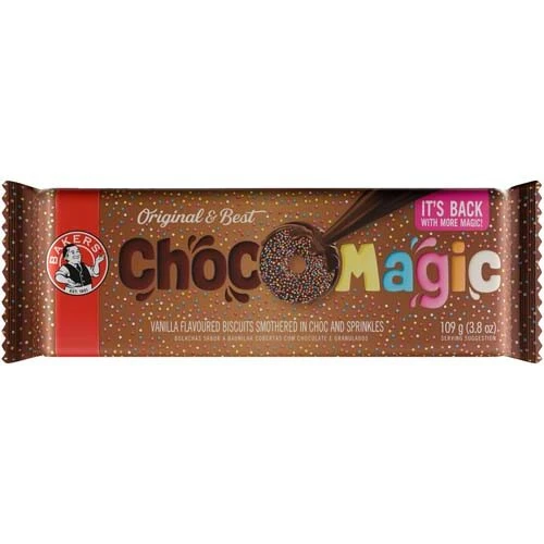 Bakers Choc Magic 109g