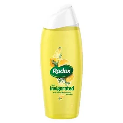 Radox Invigorated Lem & Rose 400ml