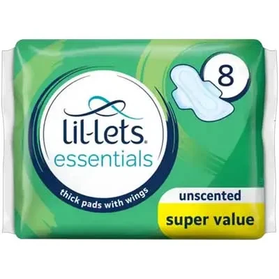 Lil-Lets Essentials Unscented Pads