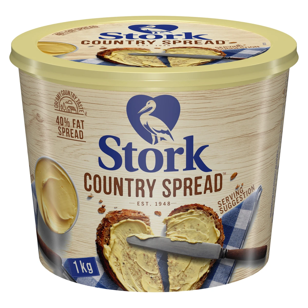 Stork Country Spread Tub 1kg