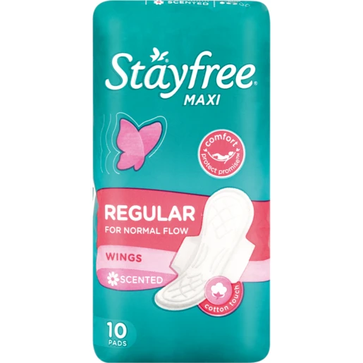 Stay Free Pads Scented 10/pack
