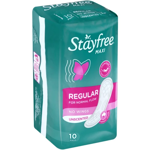 Stay Free Pads Unscented 10/pack