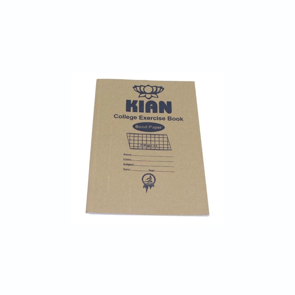 KIAN A4 Exercise Book Bond – Maths (72 pages)