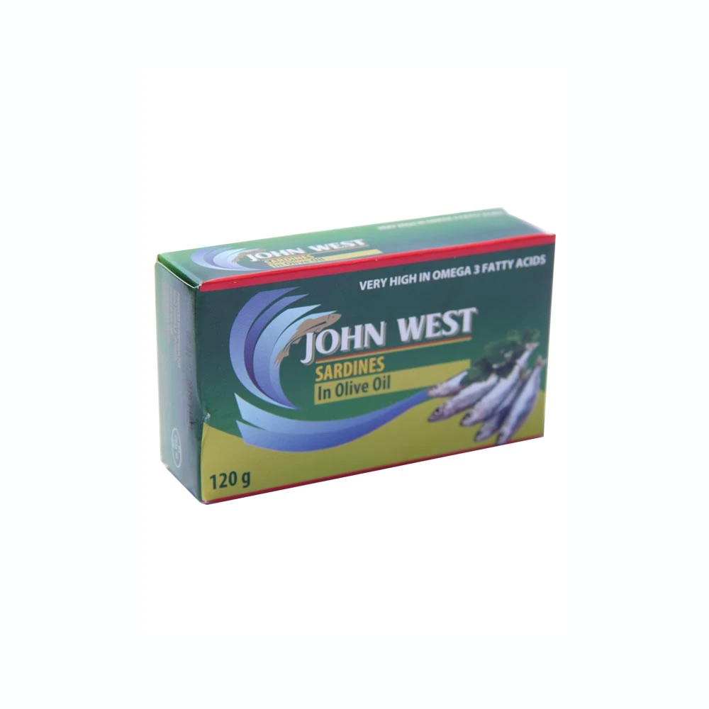 JOHN WEST Sardines In Olive Oil (120g)