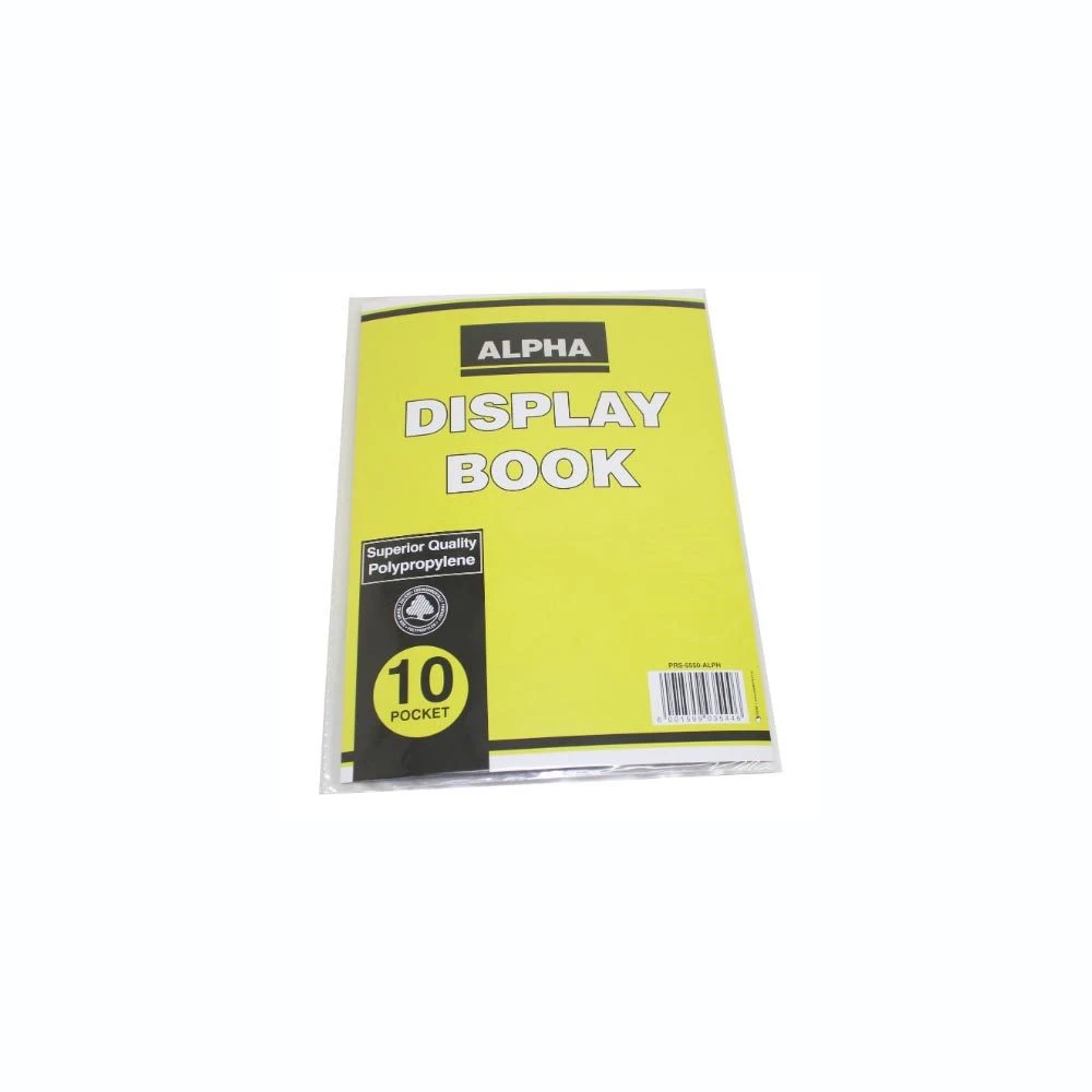 DONOU ALPHA A4 Display Book Clear (10 PKT)