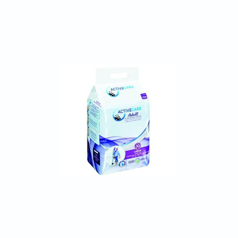 ACTIVE CARE Adult Diapers (10 Pack)