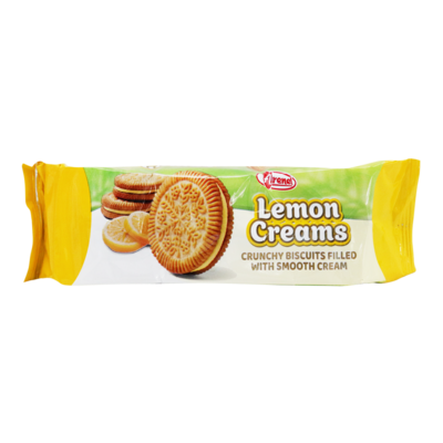 arenel lemon cream biscuits 125g