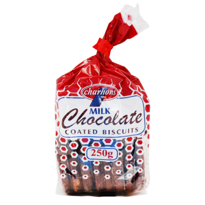 charhons choc coated biscuits 250g