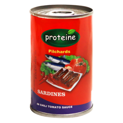 proteine sardines in tom/sauce 155g