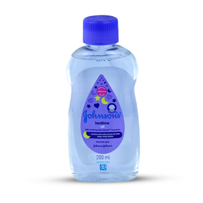 j&j bedtime baby oil 200ml