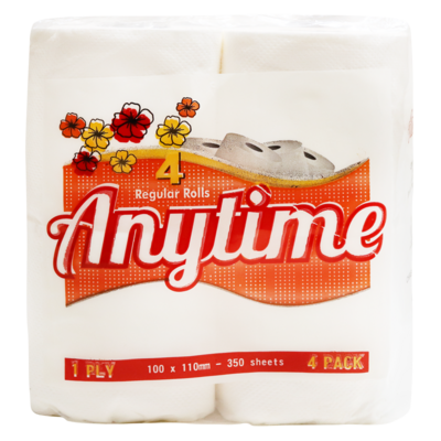 anytime toilet tissues 4s