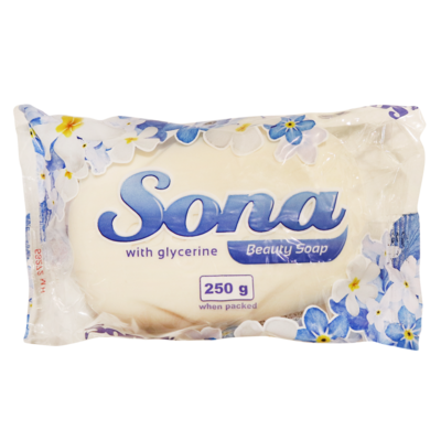 sona bath soap white 250g