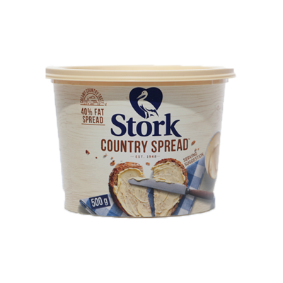 stork margarine country spread tub 500g