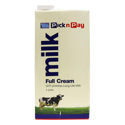 tm pnp uht milk full cream 1l