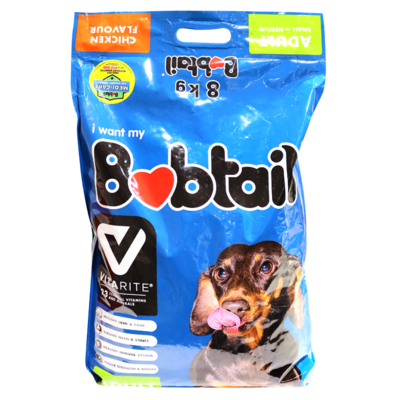 bobtail adt mini chick sm/me8kg-dog