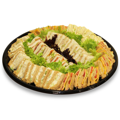 assorted sandwich platter