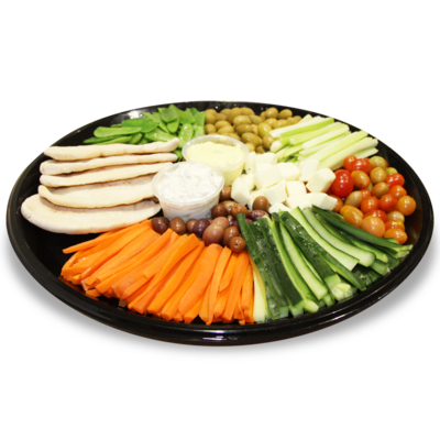 mini assorted vegeterian platter