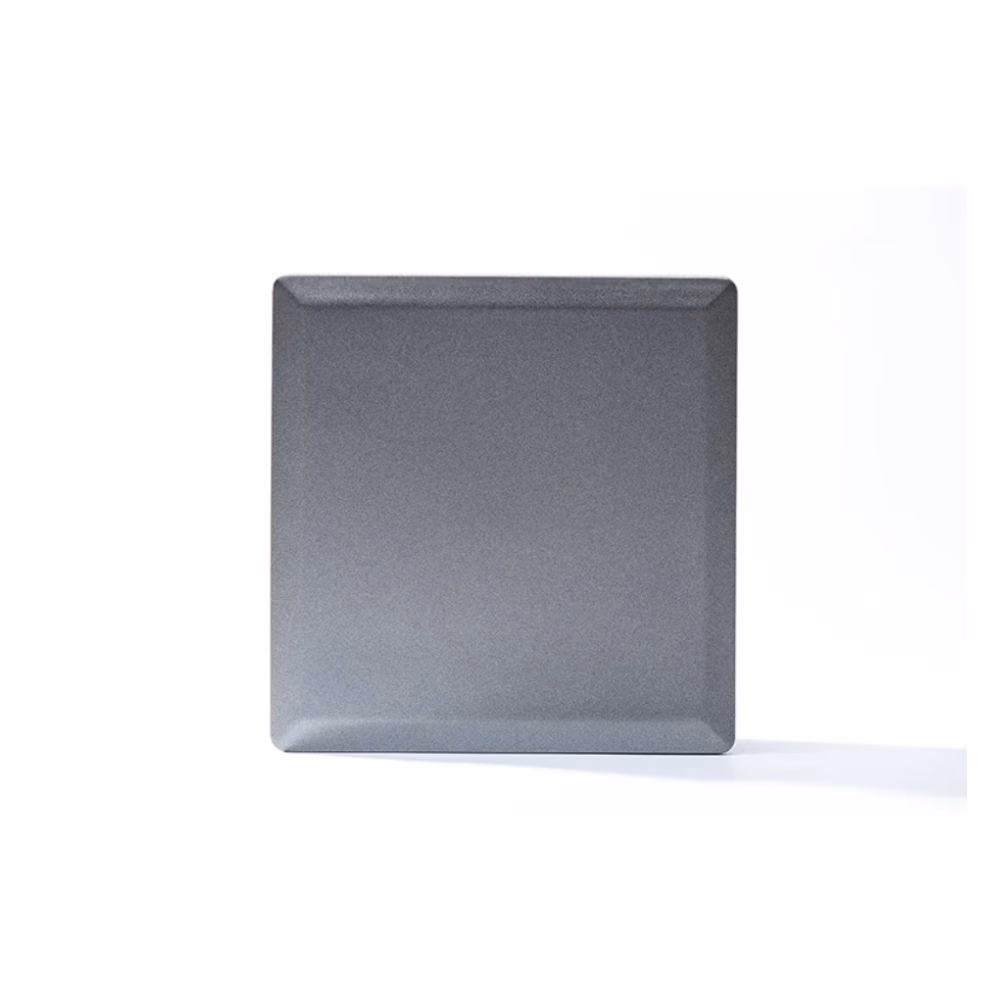 3x3 Blank Plate Silver