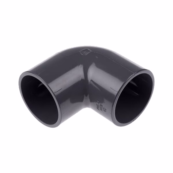40MM PLAIN ELBOW GIV PVC 90DEG