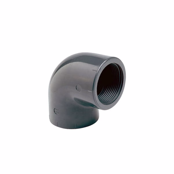 63MM PVC THREADED ELBOW