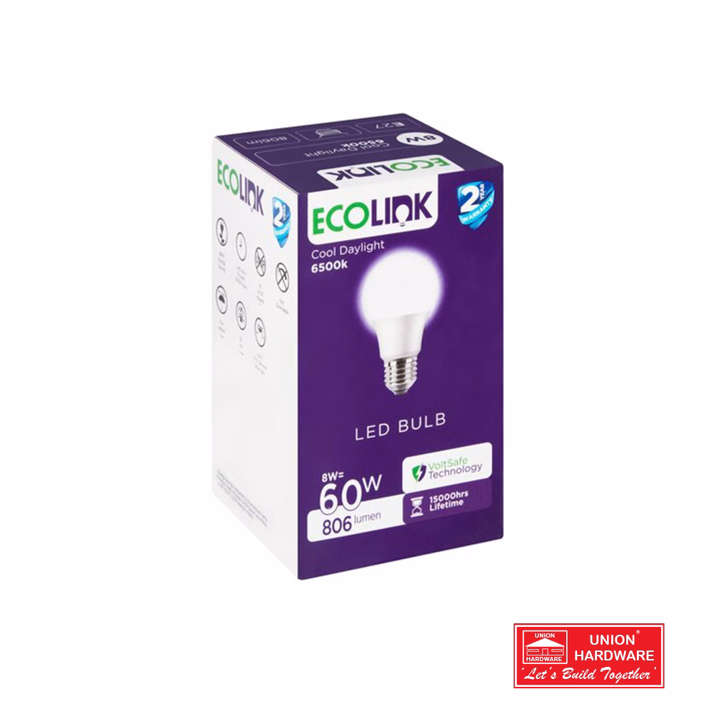 8W E27 65K ECOLINK