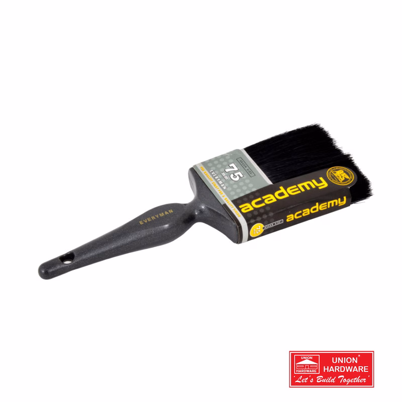 ACADEMY EVERYMAN BRISTLE PAINT BRUSH 75MM