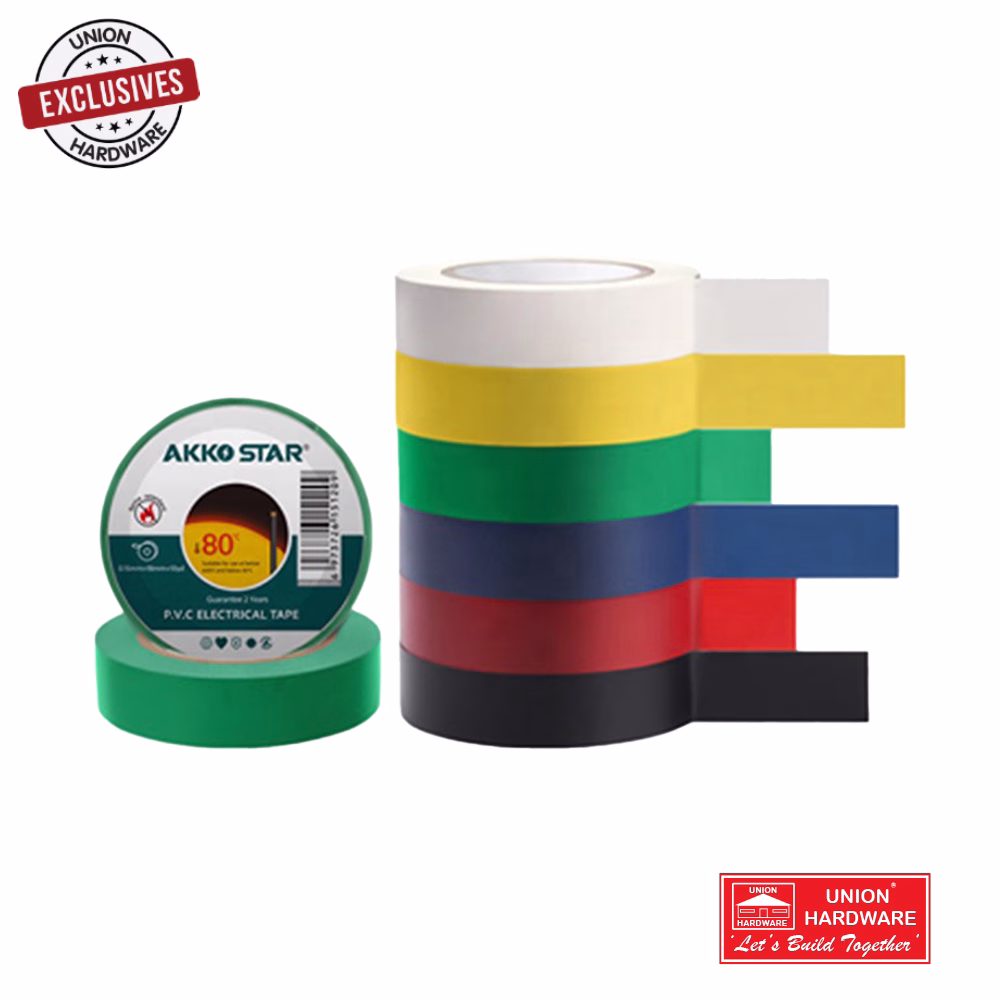 AKKOSTAR 0.13MMX18MMX10Y PVC TAPE MIX
