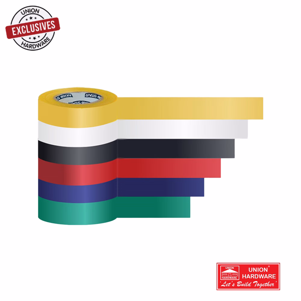 AKKOSTAR 0.13MMX18MMX20M PVC TAPE MIX