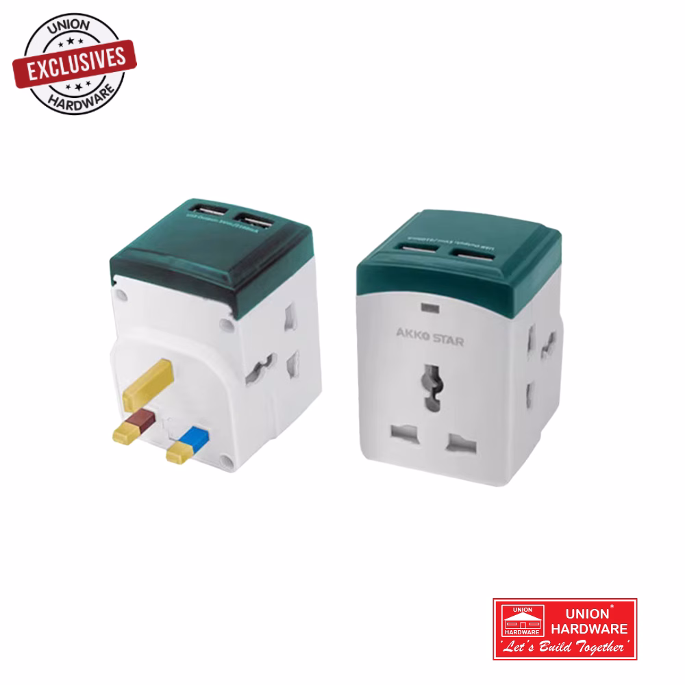 AKKOSTAR 079U TRAVEL SOCKET WITH USB