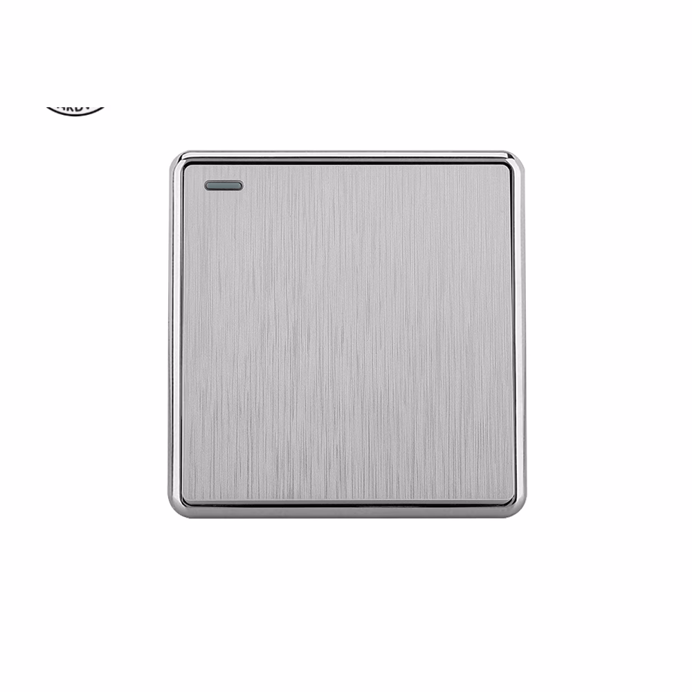 Akkostar 1 Gang 2 Way Switch Silver