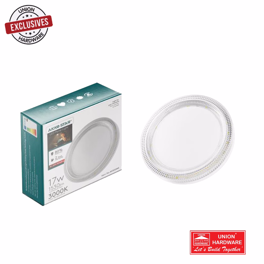 AKKOSTAR 17W DIAMOND CRYSTAL PANEL LIGHT