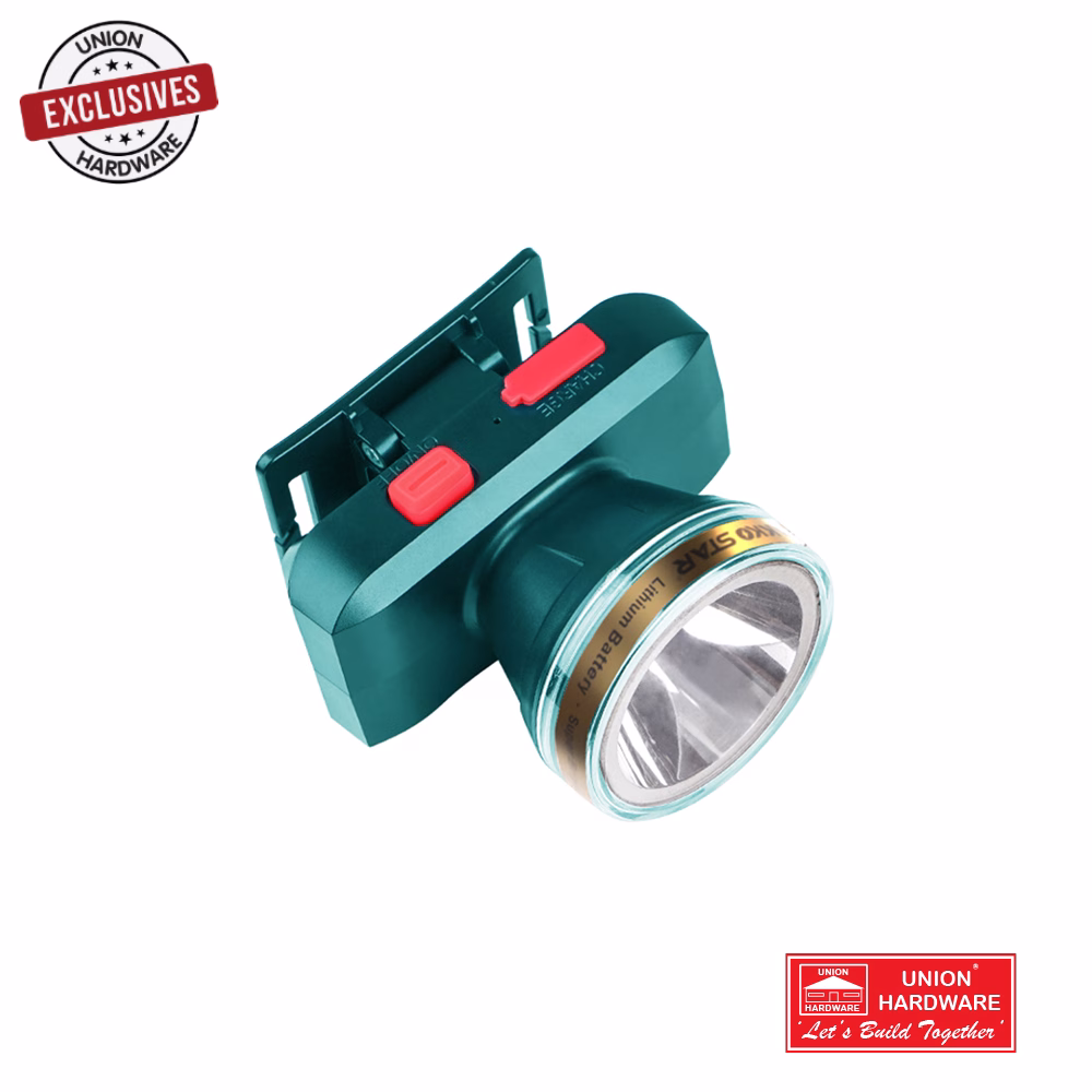 AKKOSTAR 1W LED LITHIUM BATTERY HEADLAMP 6500K