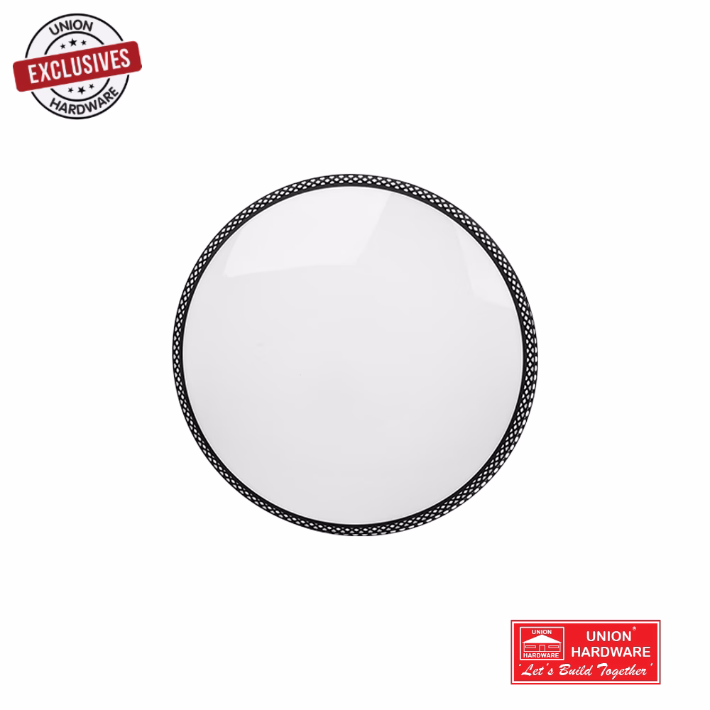 AKKOSTAR 45W CELING LIGHT BLACK FRAME RND