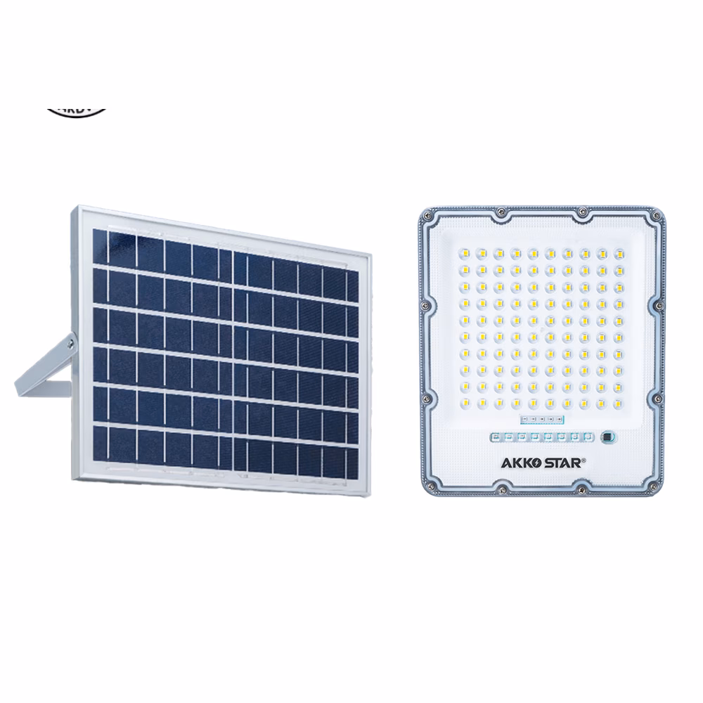 Akkostar 4w Solar Flood Light 6500k