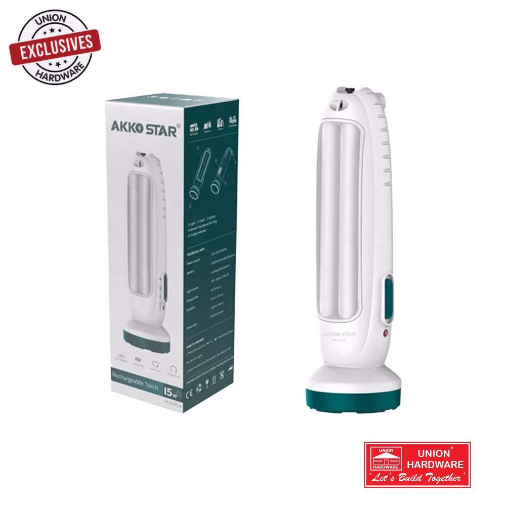 AKKOSTAR 8330 3W 5W RECHARGEABL TORCH 65